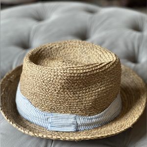 Hat Attack Raffia Hat NWOT